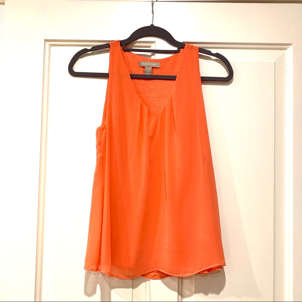 Coral blouse